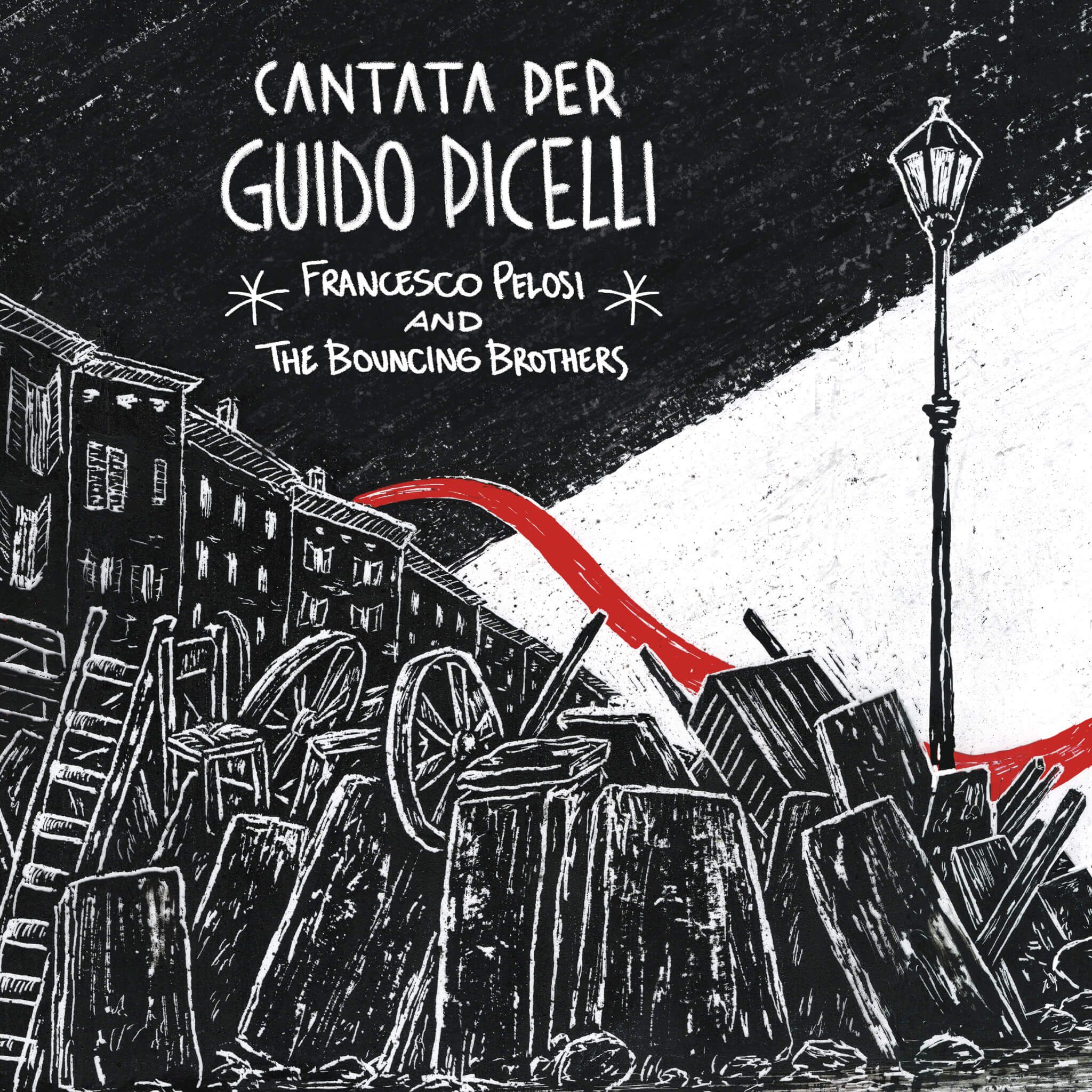 Copertina dell'album Cantata per Guido Picelli di Francesco Pelosi & The Bouncing Brothers